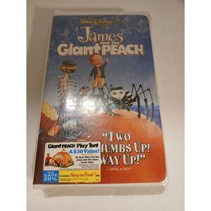 Disney James And The Giant Peach VHS New Factory Sealed